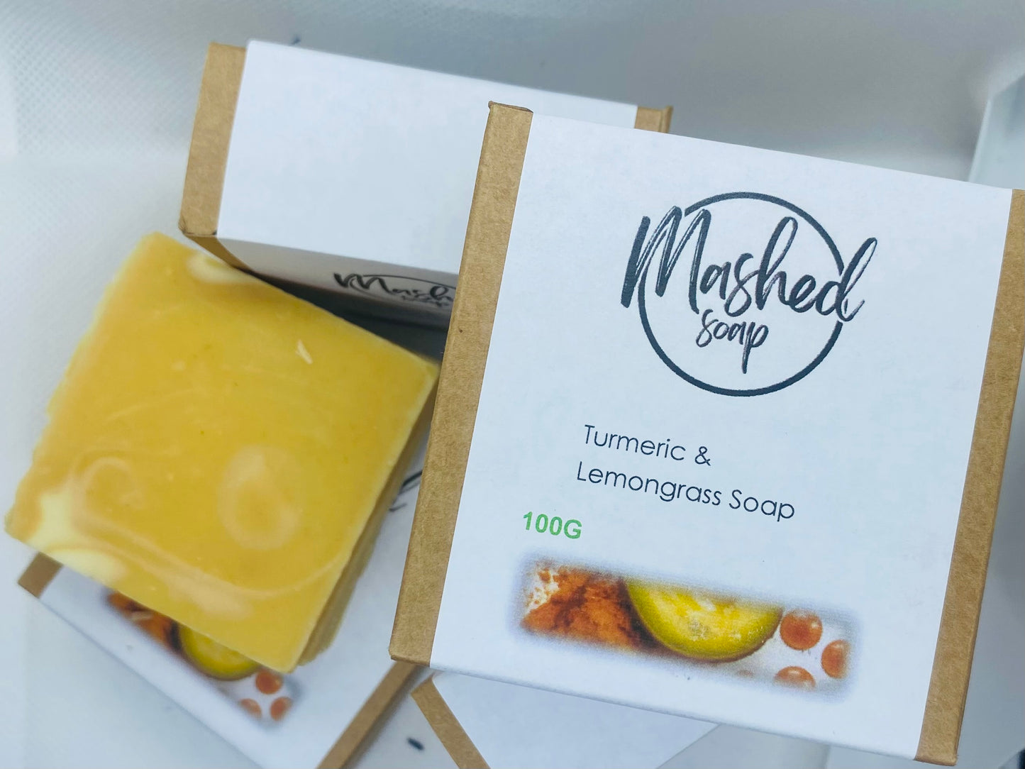 Turmeric soap